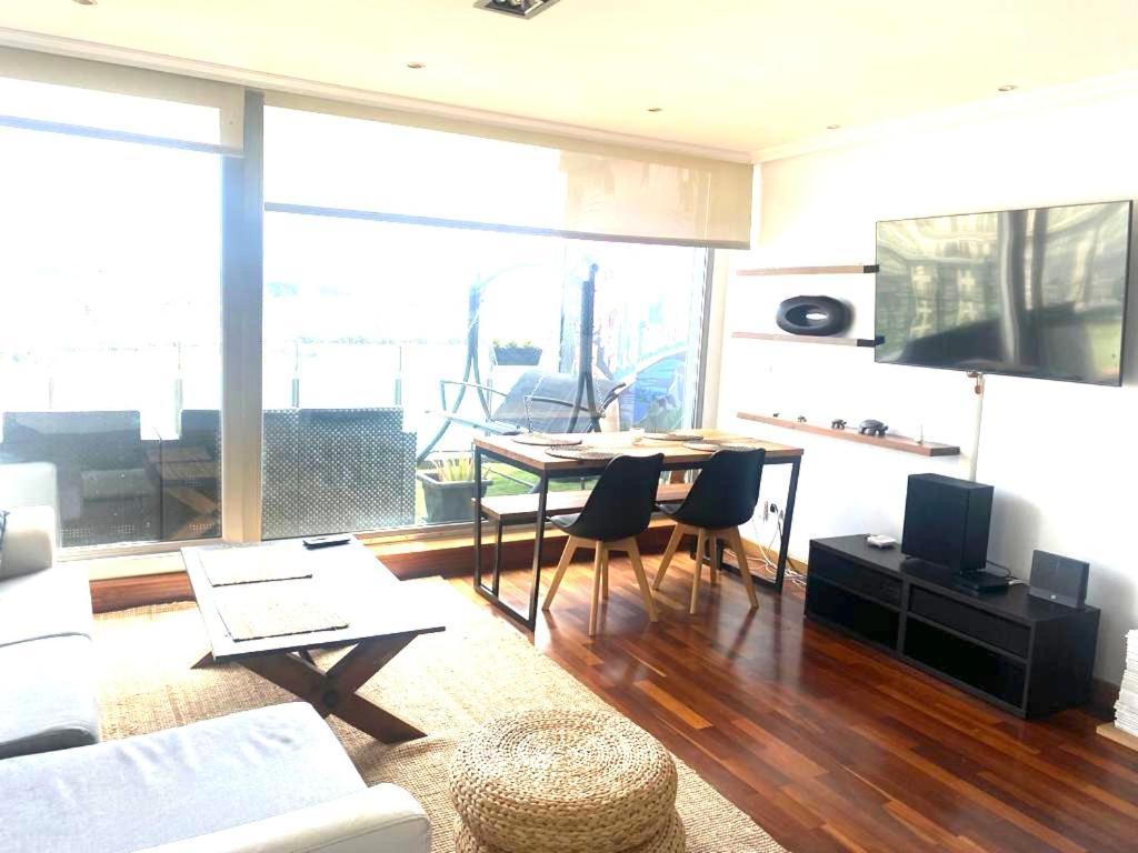 Apartamento Vistas Coruna 3 Habitaciones Corunha Exterior foto