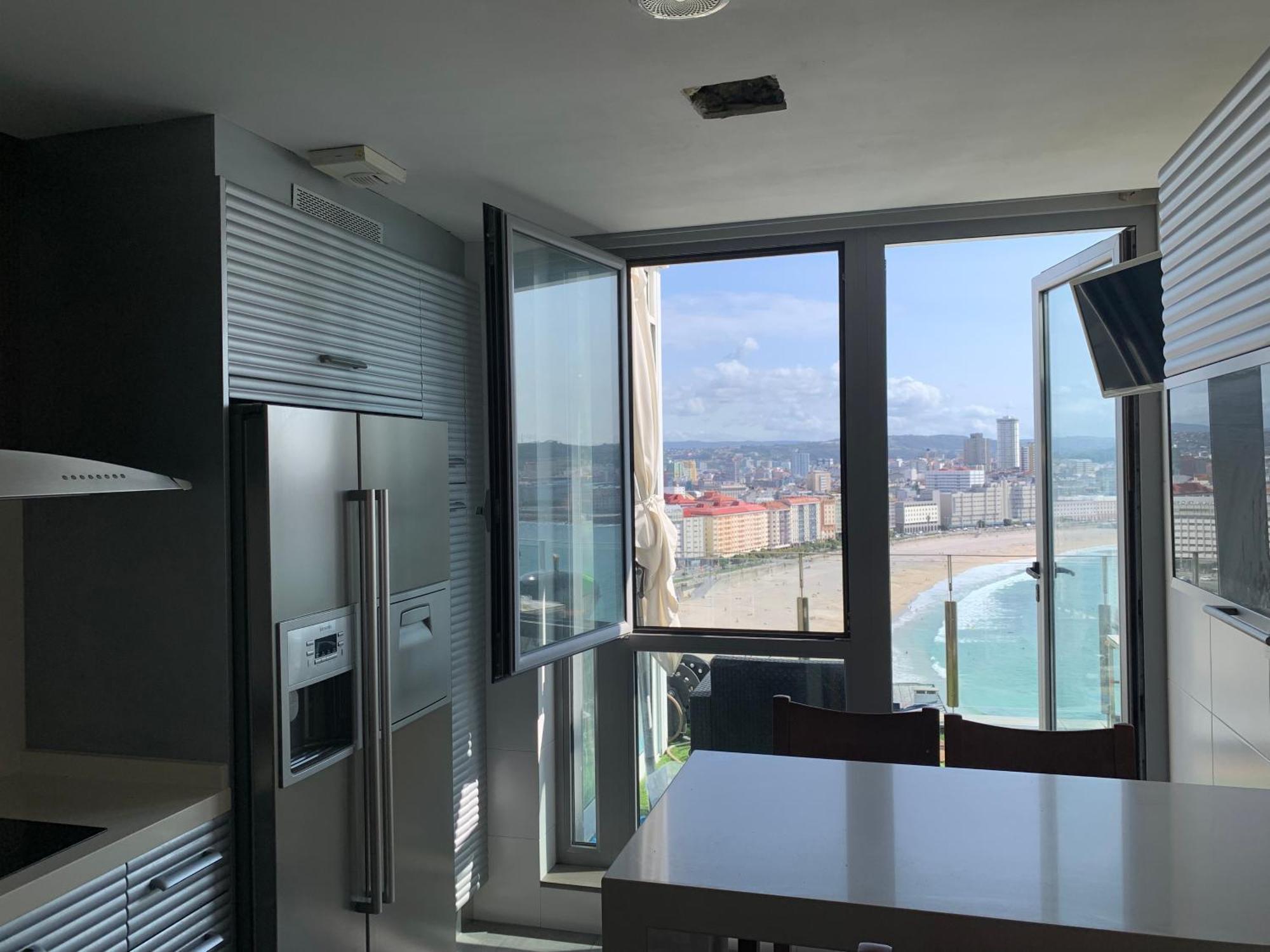 Apartamento Vistas Coruna 3 Habitaciones Corunha Exterior foto